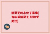 摘灵芝的小伙子是谁(青年采摘灵芝 经验受关注)