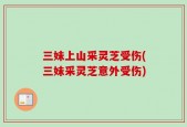 三妹上山采灵芝受伤(三妹采灵芝意外受伤)