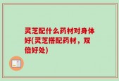 灵芝配什么药材对身体好(灵芝搭配药材，双倍好处)