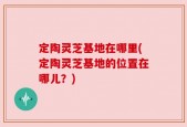 定陶灵芝基地在哪里(定陶灵芝基地的位置在哪儿？)