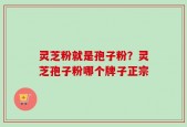 灵芝粉就是孢子粉？灵芝孢子粉哪个牌子正宗