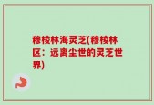 穆棱林海灵芝(穆棱林区：远离尘世的灵芝世界)
