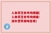 人参灵芝老母鸡煨罐(人参灵芝老母鸡煨罐：滋补营养美味佳肴)