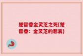 楚留香金灵芝之死(楚留香：金灵芝的悲哀)