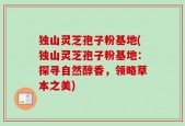 独山灵芝孢子粉基地(独山灵芝孢子粉基地：探寻自然醇香，领略草本之美)