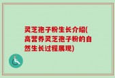 灵芝孢子粉生长介绍(高营养灵芝孢子粉的自然生长过程展现)