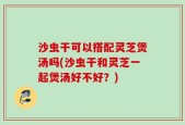 沙虫干可以搭配灵芝煲汤吗(沙虫干和灵芝一起煲汤好不好？)