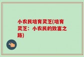 小农民培育灵芝(培育灵芝：小农民的致富之路)