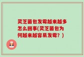 灵芝菌包发霉越来越多怎么回事(灵芝菌包为何越来越容易发霉？)