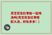灵芝花生红枣能一起炖汤吗(灵芝花生红枣搭配入汤，好处多多！)
