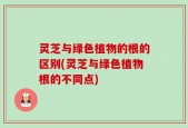 灵芝与绿色植物的根的区别(灵芝与绿色植物根的不同点)