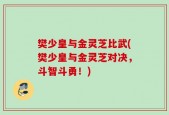 樊少皇与金灵芝比武(樊少皇与金灵芝对决，斗智斗勇！)