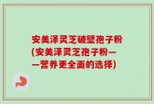 安美泽灵芝破壁孢子粉(安美泽灵芝孢子粉——营养更全面的选择)