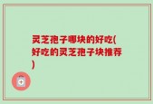灵芝孢子哪块的好吃(好吃的灵芝孢子块推荐)