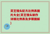 灵芝馒头配方比例表图片大全(灵芝馒头制作详细比例表及步骤图解)