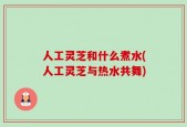 人工灵芝和什么煮水(人工灵芝与热水共舞)