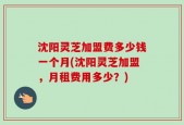沈阳灵芝加盟费多少钱一个月(沈阳灵芝加盟，月租费用多少？)