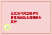 五红汤与灵芝孢子粉 养生功效及食用搭配全解析