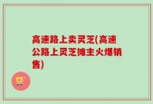 高速路上卖灵芝(高速公路上灵芝摊主火爆销售)