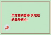 灵芝菇的菌种(灵芝菇的品种解析)
