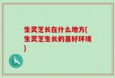 生灵芝长在什么地方(生灵芝生长的喜好环境)
