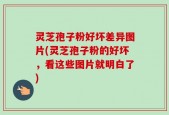灵芝孢子粉好坏差异图片(灵芝孢子粉的好坏，看这些图片就明白了)
