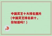 中国灵芝十大排名图片(中国灵芝排名前十，你知道吗？)
