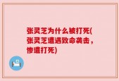 张灵芝为什么被打死(张灵芝遭遇致命袭击，惨遭打死)