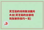 灵芝菇的功效做法图片大全(灵芝菇的全部功效及制作技巧一览)