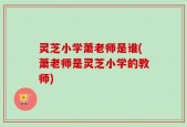 灵芝小学萧老师是谁(萧老师是灵芝小学的教师)