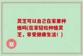 灵芝可以自己在家里种植吗(在家轻松种植灵芝，享受健康生活！)