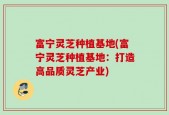 富宁灵芝种植基地(富宁灵芝种植基地：打造高品质灵芝产业)