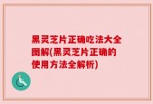 黑灵芝片正确吃法大全图解(黑灵芝片正确的使用方法全解析)