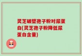 灵芝破壁孢子粉对尿蛋白(灵芝孢子粉降低尿蛋白含量)