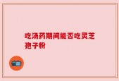 吃汤药期间能否吃灵芝孢子粉