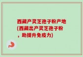 西藏产灵芝孢子粉产地(西藏出产灵芝孢子粉，助提升免疫力)