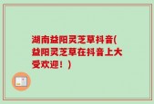 湖南益阳灵芝草抖音(益阳灵芝草在抖音上大受欢迎！)