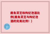 鹿角灵芝和枸杞泡酒比例(鹿角灵芝与枸杞泡酒的完美比例！)