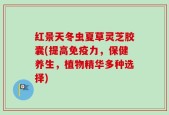 红景天冬虫夏草灵芝胶囊(提高免疫力，保健养生，植物精华多种选择)