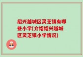 绍兴越城区灵芝镇有哪些小学(介绍绍兴越城区灵芝镇小学情况)