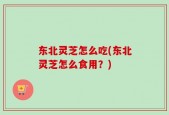 东北灵芝怎么吃(东北灵芝怎么食用？)