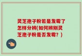 灵芝孢子粉若是发霉了怎样分辨(如何辨别灵芝孢子粉是否发霉？)