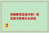 粤微牌灵芝孢子粉？灵芝孢子粉有什么好处