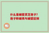 什么是破壁灵芝孢子？孢子粉破壳与破壁区别
