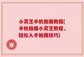 小灵芝手机拍摄教程(手机拍摄小灵芝教程，轻松入手拍摄技巧)
