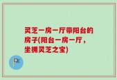 灵芝一房一厅带阳台的房子(阳台一房一厅，坐拥灵芝之宝)