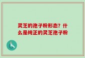 灵芝的孢子粉形态？什么是纯正的灵芝孢子粉
