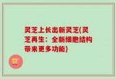 灵芝上长出新灵芝(灵芝再生：全新细胞结构带来更多功能)