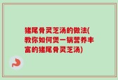 猪尾骨灵芝汤的做法(教你如何煲一锅营养丰富的猪尾骨灵芝汤)