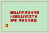 蘑菇上的灵芝能吃吗图片(蘑菇上的灵芝可食用吗？研究发现答案)